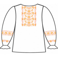 160-12-09 Сорочка для девочек под вышивку (28 размер). Чарівна Мить. Вышиванки
