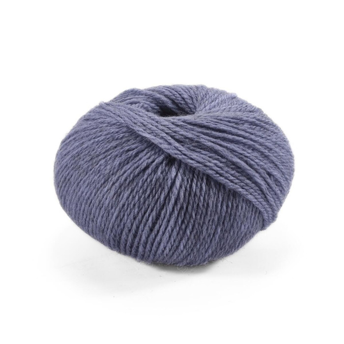 29 Пряжа Laines du Nord Mercerized Merino, 50г - 125м, лавандовий, 100% вовна