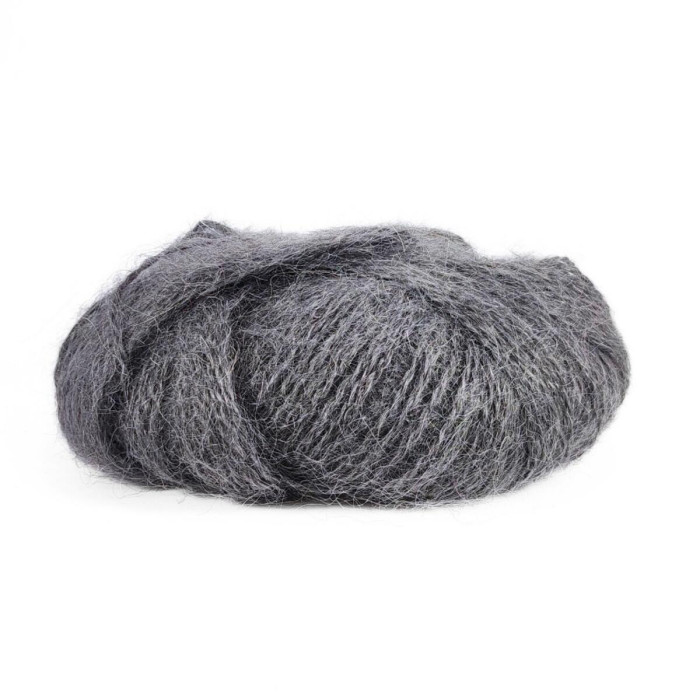 29 Пряжа Tropical Lane Paris 70, 40г - 120м, сірий, 70% кід мохер, 30% акрил