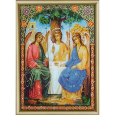 КС-180 Ікона Пресвятої Трійці. Чарівна мить. Набір для виготовлення картини зі стразами