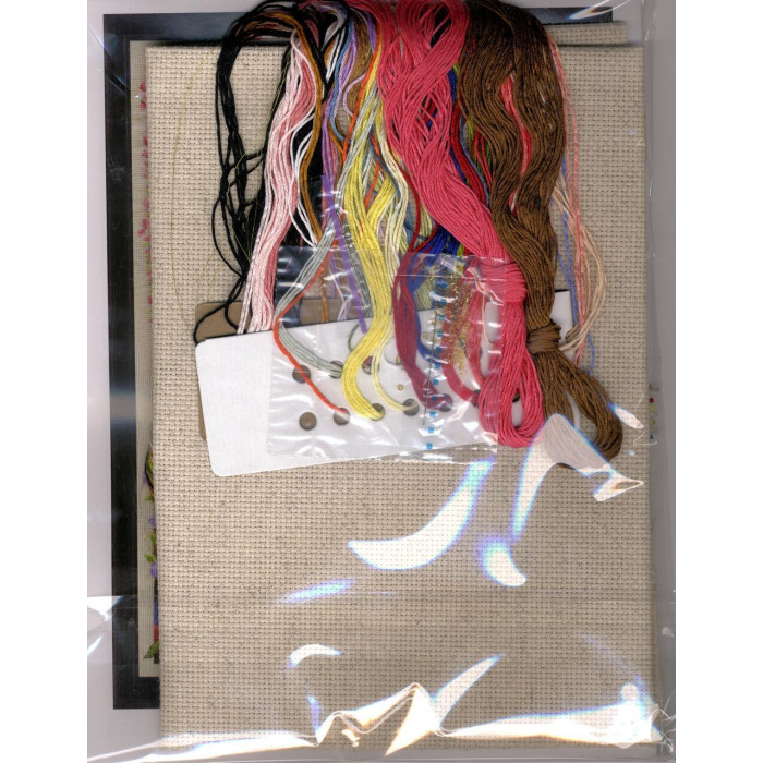 2935 Design Works Набір для вишивки рахунковим хрестиком - Королева шовку 40,6x55,9 см, Aida14