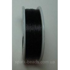 100-2 Spark Beads Алюр металлизированая нитка, колір чорний 100 м.
