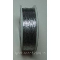 100-3 Spark Beads Алюр металлизированая нитка, колір срібло 100 м.