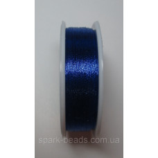100-9 Spark Beads Алюр металлизированая нитка, колір синій 100 м.