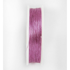 100-22 Spark Beads Алюр металлизированая нитка, колір ліловий 100 м.