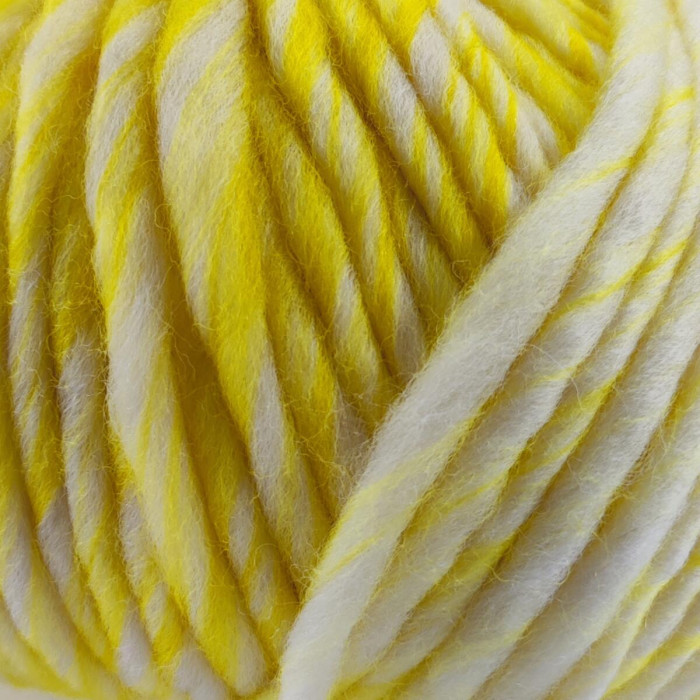 3/2024 Пряжа Laines du Nord Chunky Degrade, 200г - 120м, жовтий, 100% вовна