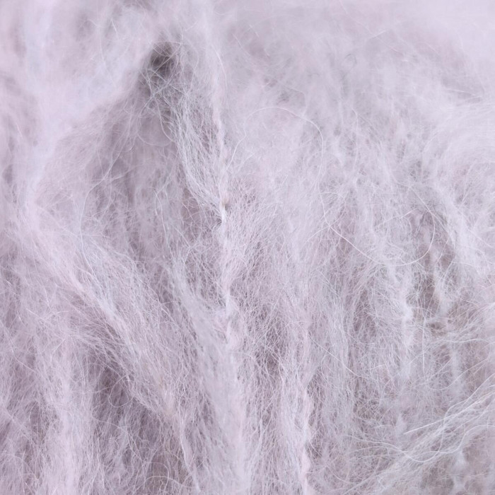 3 Пряжа Laines du Nord Alpaca Brushed, 50г - 115м, світло-бузковий, 50% альпака, 35% вовна, 15% нейлон