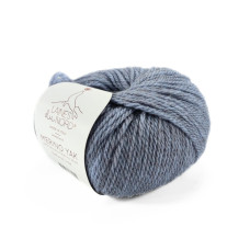3 Пряжа Laines du Nord Merino Yak, 50г - 115м, літній джинс, 15% альпака, 15% як, 70% вовна