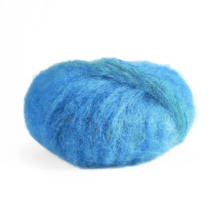 3 Пряжа Laines du Nord Mohair Trend Print, 50г - 115м, різнокольоровий, 63% мохер, 26% вовна, 11% нейлон