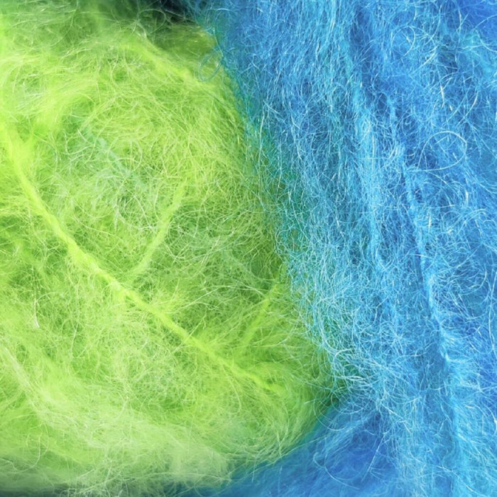 3 Пряжа Laines du Nord Mohair Trend Print, 50г - 115м, різнокольоровий, 63% мохер, 26% вовна, 11% нейлон