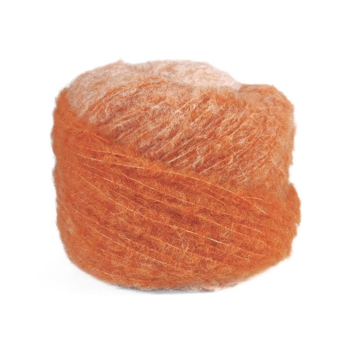 3 Пряжа Laines du Nord Piuma Alpaca Degrade,100г - 250м, різнокольоровий, 48% альпака, 44% лана без мюлесінгу, 8% нейлон