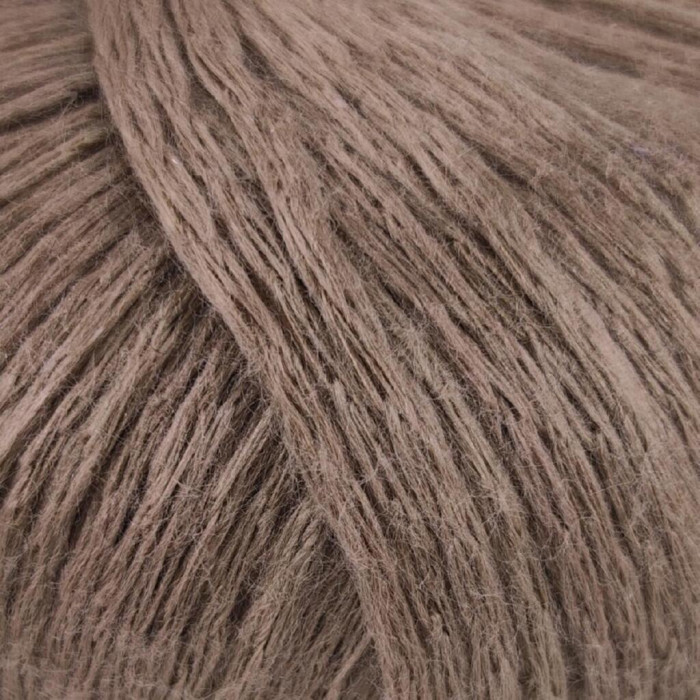 3 Пряжа Laines du Nord Soft Lino, 50г - 135м, горіховий, 80% льон, 20% бавовна