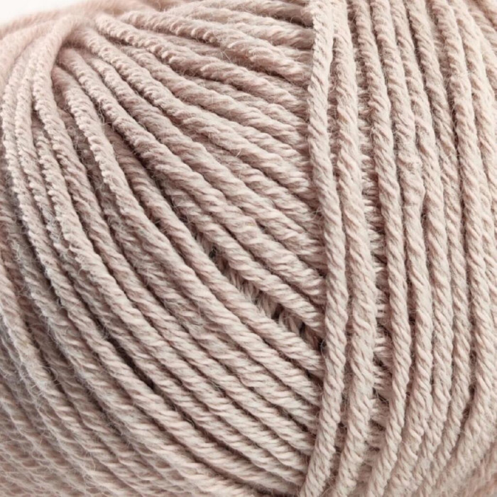 3 Пряжа Laines du Nord Spring Wool, 50г - 140м, бежевий, 50% вовна, 50% бавовна