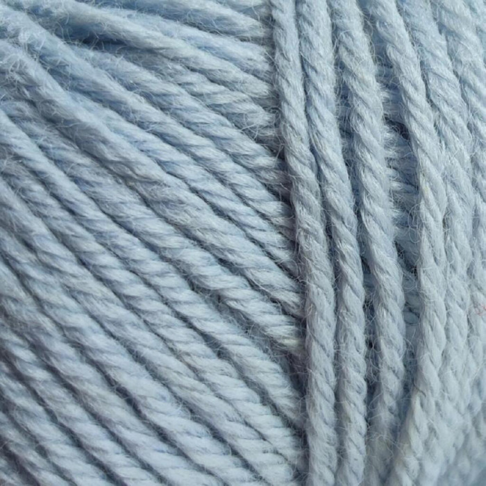 30 Пряжа Laines du Nord Holiday, 50г - 125м, світло-блакитний, 70% вовна, 30% акрил