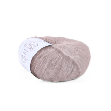 3002 Пряжа Laines du Nord Cashsilk Light, 25г - 145м, рожева пудра, 68% вовна, 22% шовк, 10% кашемір