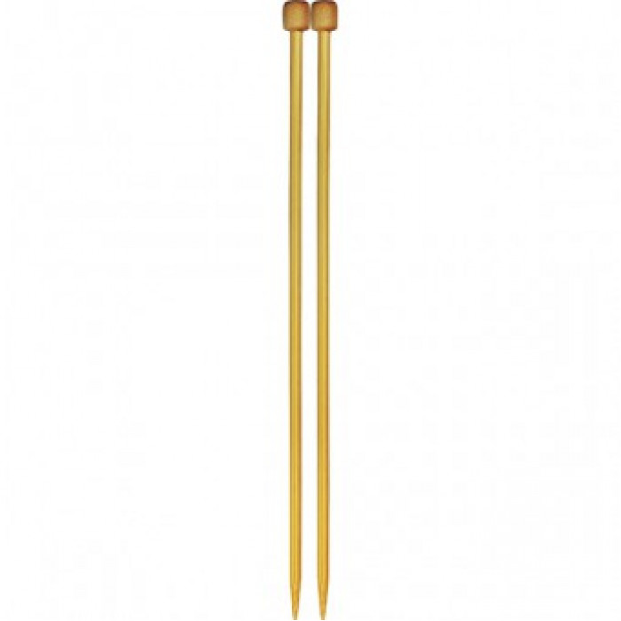 3011/2.5 Спиці бамбук. для в`язання Takumi 23 см х 2,5 мм (2 шт). Clover. Японія