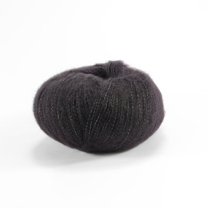 3011 Пряжа Laines du Nord Cashsilk Light, 25г - 145м, шоколад, 68% вовна, 22% шовк, 10% кашемір