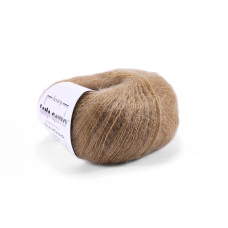 30139 Пряжа Lana Gatto Silk Mohair, 25г - 212м, бежевий, 75% супер кідмохер, 25% шовк