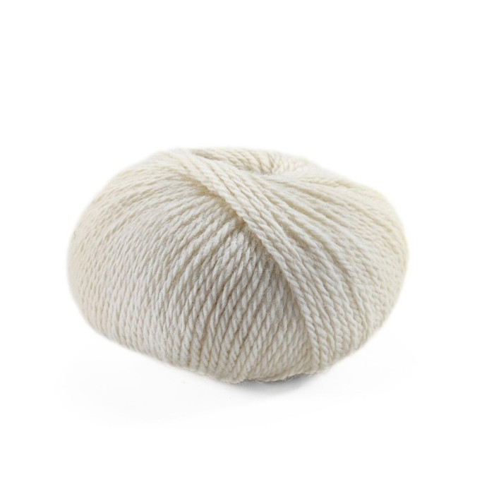 30176 Пряжа Lana Gatto New Baby Alpaca 70, 50г - 125м, білий, 70% альпака бебі, 30% мериносова вовна екстрафайн