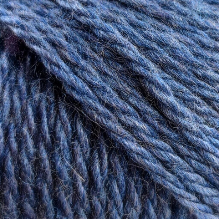 30189 Пряжа Lana Gatto New Baby Alpaca 70, 50г - 125м, синій, 70% альпака бебі, 30% мериносова вовна екстрафайн