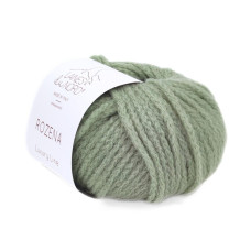 3020 Пряжа Laines du Nord Rozena, 150г - 600м, полин, 68% меринос, 17% кашемір 15% нейлон