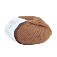 3021 Пряжа Laines du Nord Rozena, 150г - 600м, світло-коричневий, 68% меринос, 17% кашемір 15% нейлон