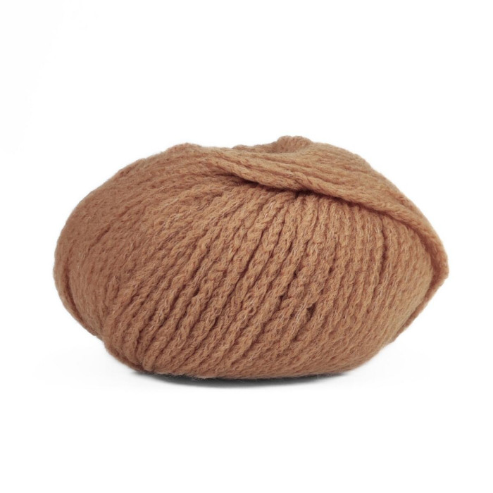 3021 Пряжа Laines du Nord Rozena, 150г - 600м, світло-коричневий, 68% меринос, 17% кашемір 15% нейлон