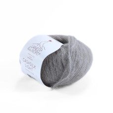 3031 Пряжа Laines du Nord Cashsilk Light, 25г - 145м, світло-сірий, 68% вовна, 22% шовк, 10% кашемір