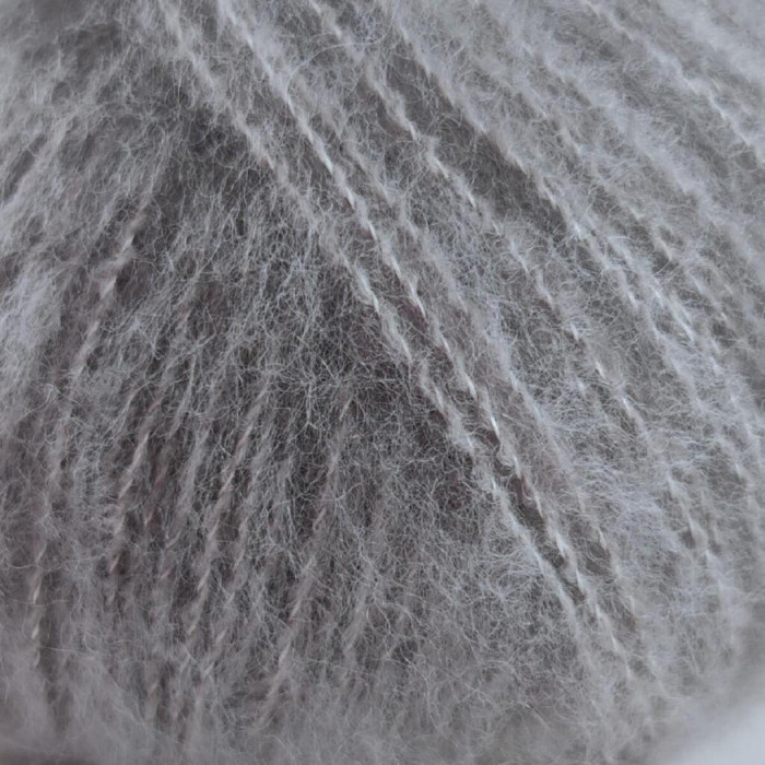 3031 Пряжа Laines du Nord Cashsilk Light, 25г - 145м, світло-сірий, 68% вовна, 22% шовк, 10% кашемір