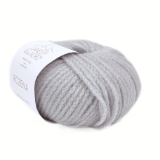 3031 Пряжа Laines du Nord Rozena, 150г - 600м, світло-сірий, 68% меринос, 17% кашемір 15% нейлон