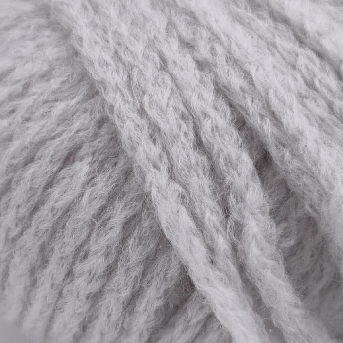 3031 Пряжа Laines du Nord Rozena, 150г - 600м, світло-сірий, 68% меринос, 17% кашемір 15% нейлон