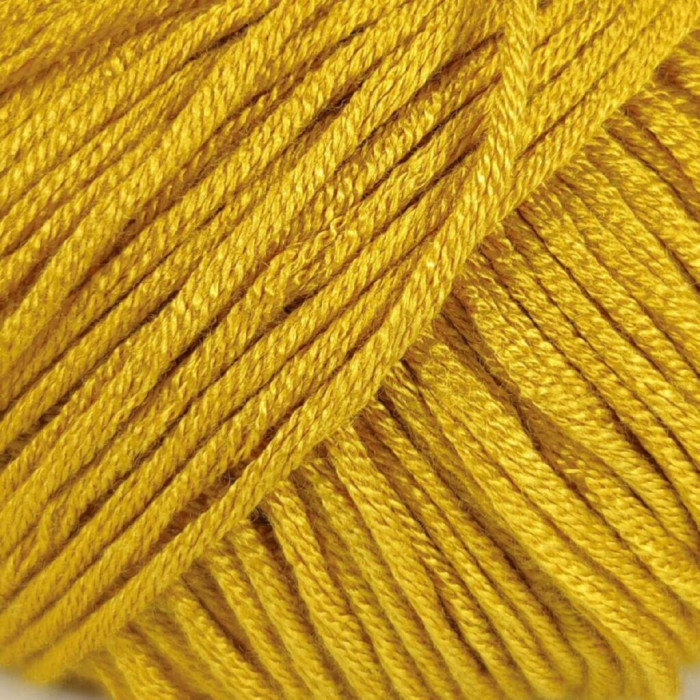 30365 Пряжа Lana Gatto Sugar, 50г - 125м, гірчичний, 100% віскоза