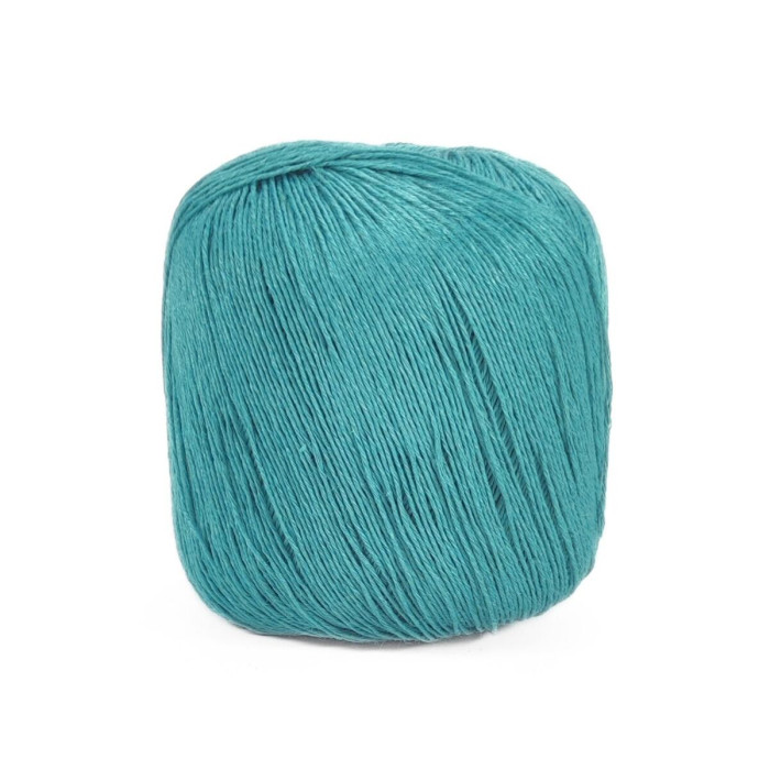 30370 Пряжа Lana Gatto Fresh, 50г - 163м, бірюзовий, 100% льон