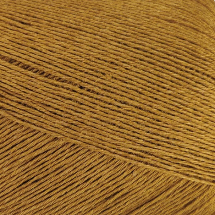 30371 Пряжа Lana Gatto Fresh, 50г - 163м, гірчичний, 100% льон
