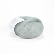 3042 Пряжа Laines du Nord Cashsilk Light, 25г - 145м, блакитна крига, 68% вовна, 22% шовк, 10% кашемір