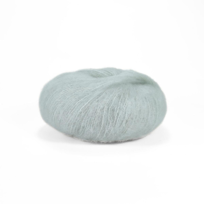 3042 Пряжа Laines du Nord Cashsilk Light, 25г - 145м, блакитна крига, 68% вовна, 22% шовк, 10% кашемір