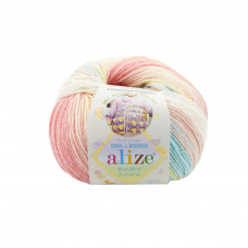 3045 Пряжа Baby Wool Batik 50гр - 175м (різнокольорова). Alize