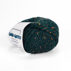 30479 Пряжа Lana Gatto Everest, 50г - 100м, смарагдовий, 95% вовна, 5% віскоза