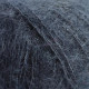 30480 Пряжа Lana Gatto Silk Mohair, 25г - 212м, темно-сірий, 75% супер кідмохер, 25% шовк