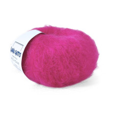 30483 Пряжа Lana Gatto Wool Mohair, 50г - 90м, яскраво-рожевий, 73% мохер, 27% вовна