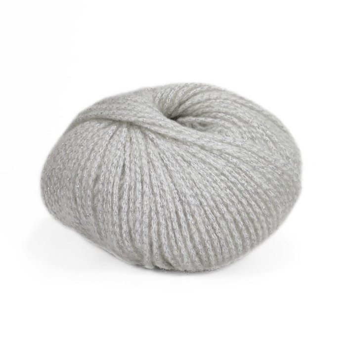 30497 Пряжа Lana Gatto Lounge, 50г - 120м, перлинний, 34% вовна, 46% бавовна, 12% поліестер, 8% поліамід