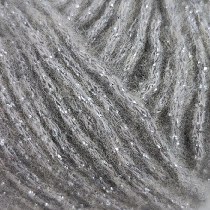 30499 Пряжа Lana Gatto Lounge, 50г - 120м, сірий, 34% вовна, 46% бавовна, 12% поліестер, 8% поліамід