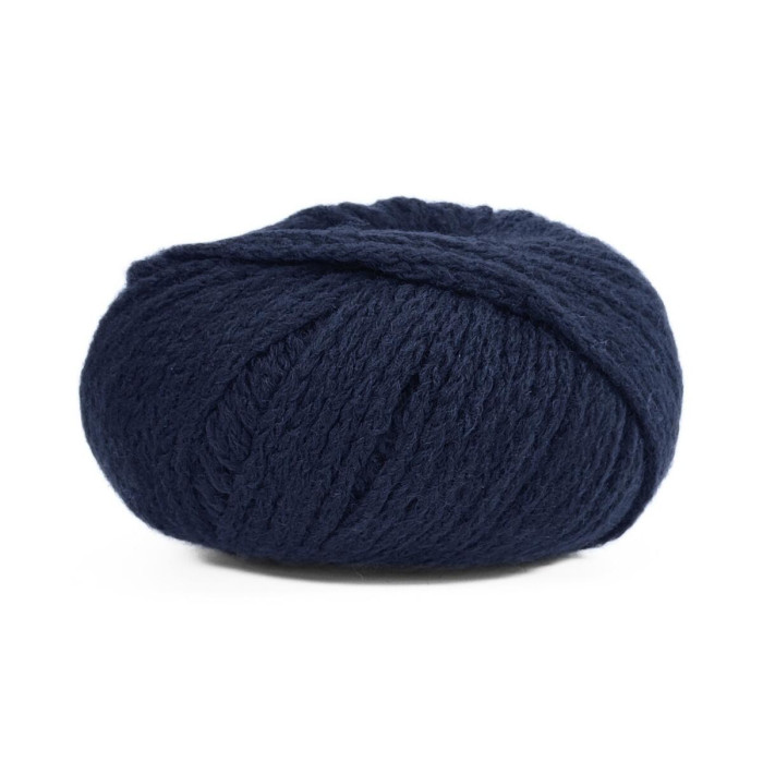 3050 Пряжа Laines du Nord Rozena, 150г - 600м, темно-синій, 68% меринос, 17% кашемір 15% нейлон