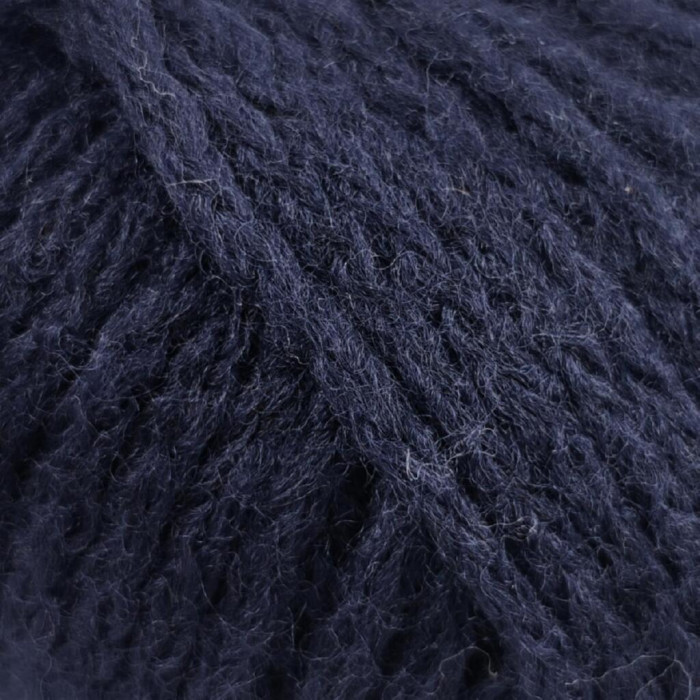 3050 Пряжа Laines du Nord Rozena, 150г - 600м, темно-синій, 68% меринос, 17% кашемір 15% нейлон
