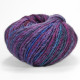 30509 Пряжа Lana Gatto Davos, 50г - 90м, фіолетовий мікс, 51% вовна, 49% акрил