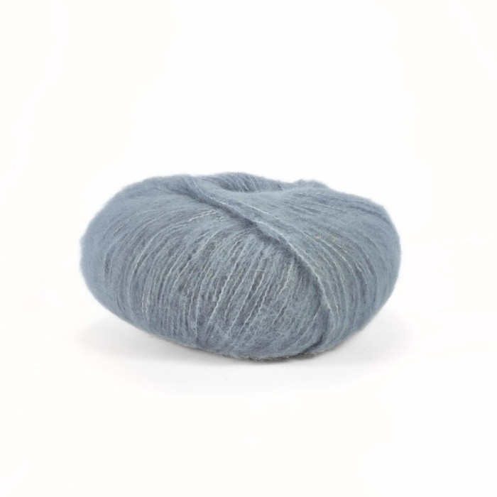 3052 Пряжа Laines du Nord Cashsilk Light, 25г - 145м, сизий, 68% вовна, 22% шовк, 10% кашемір