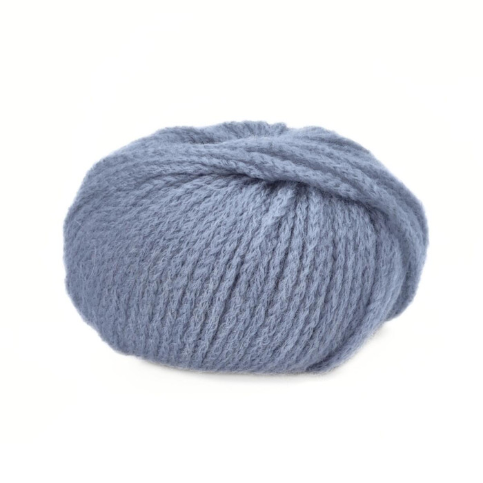 3052 Пряжа Laines du Nord Rozena, 150г - 600м, сіро-блакитний, 68% меринос, 17% кашемір 15% нейлон