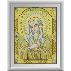 30530 Ікона Божої Матері Розчулення. Dream Art. Набір алмазної мозаїки (квадратні, повна)