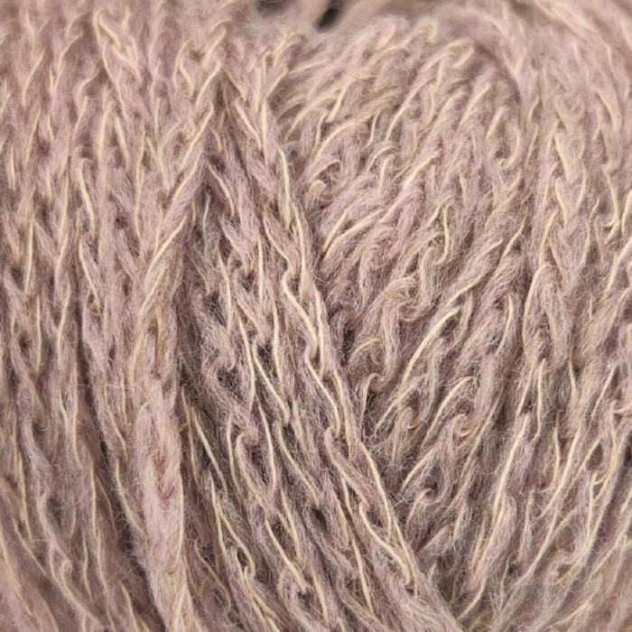 30534 Пряжа Lana Gatto Catena Soft, 50г - 125м, какао-рожевий меланж, 40% бавовна, 37% вовна, 23% альпака