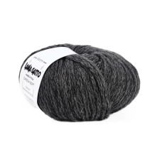 30537 Пряжа Lana Gatto Catena Soft, 50г - 125м, темно-сірий, 40% бавовна, 37% вовна, 23% альпака